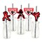 Big Dot of Happiness Karate Master - Paper Straw Decor - Martial Arts Birthday Party Striped Decorative Straws - Set of 24